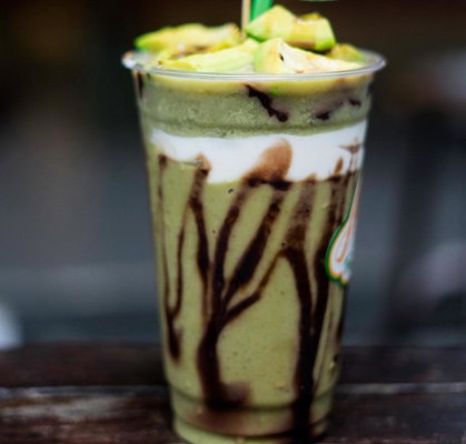 Juice Alpukat Toping Alpukat 