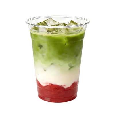 Strawberry Matcha Latte